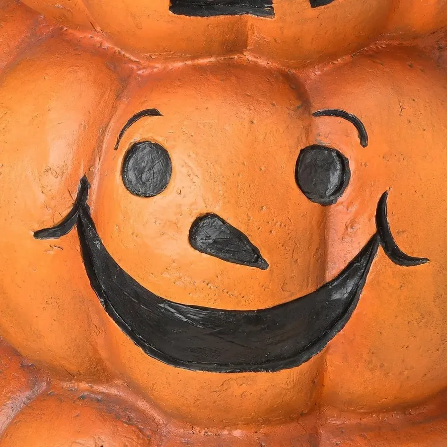 Stacked Happy Jack-O-Lanterns