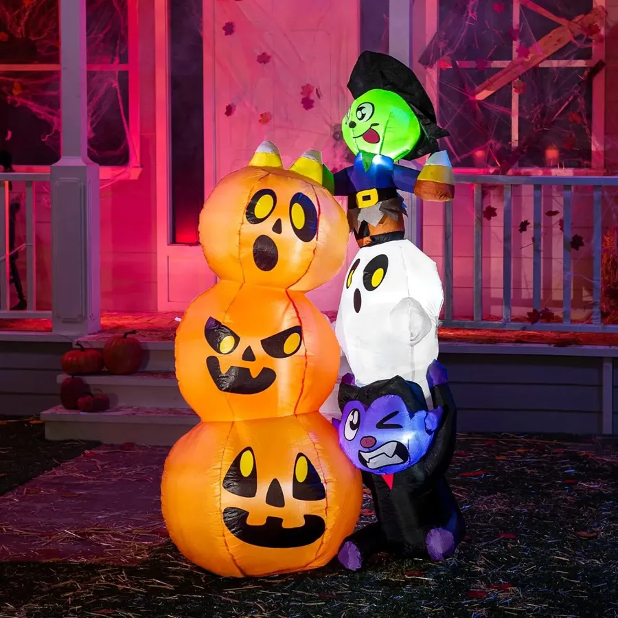 Halloween Inflatable Stacked Characters