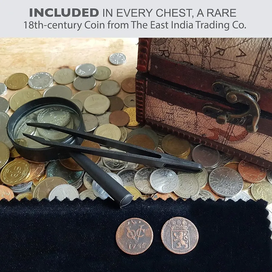 Coin Collection - World Currency Treasure Chest