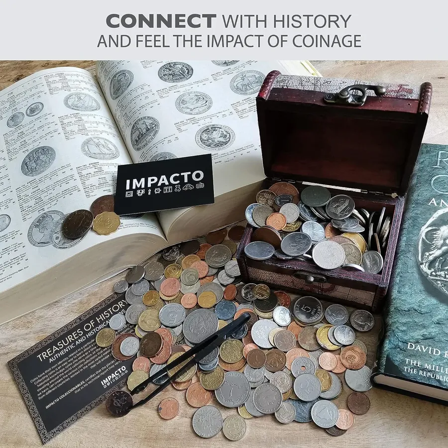 Coin Collection - World Currency Treasure Chest