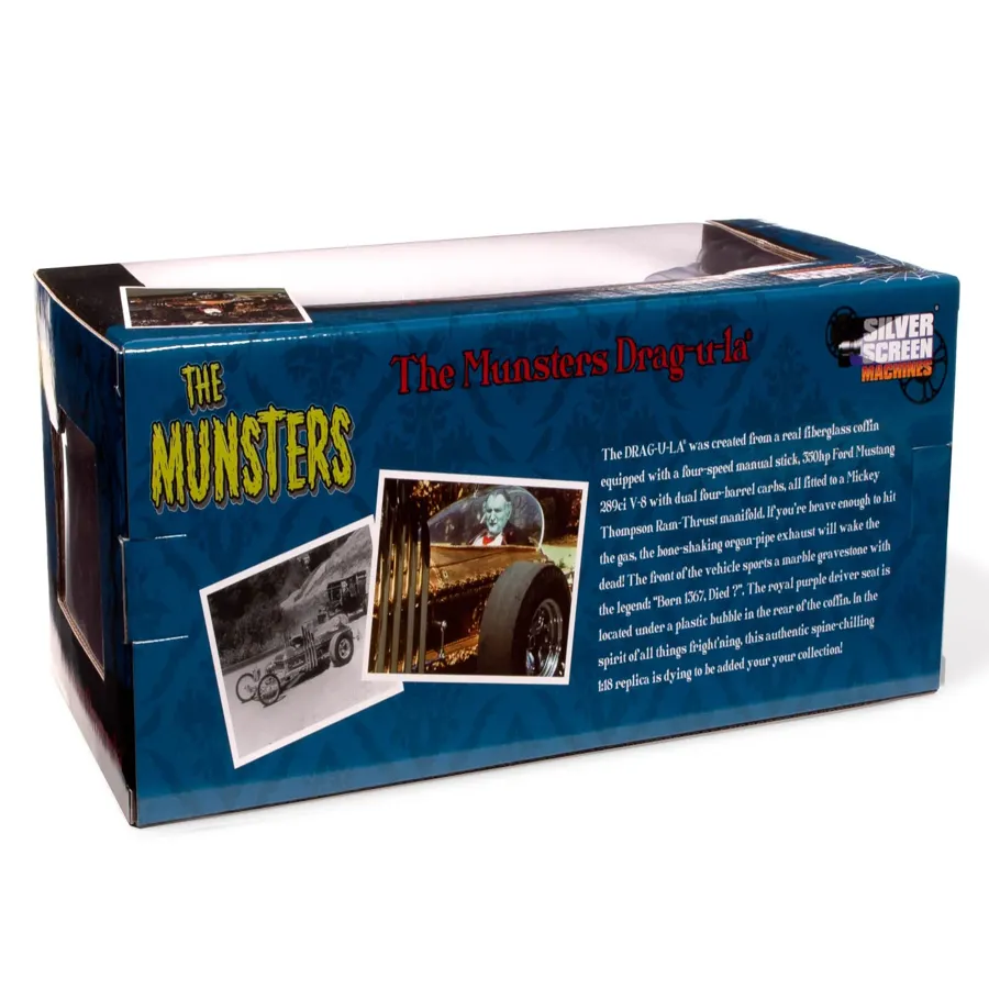 The Munsters Drag-u-la (Butch Patrick Signature) Limited Edition 1:18 Scale