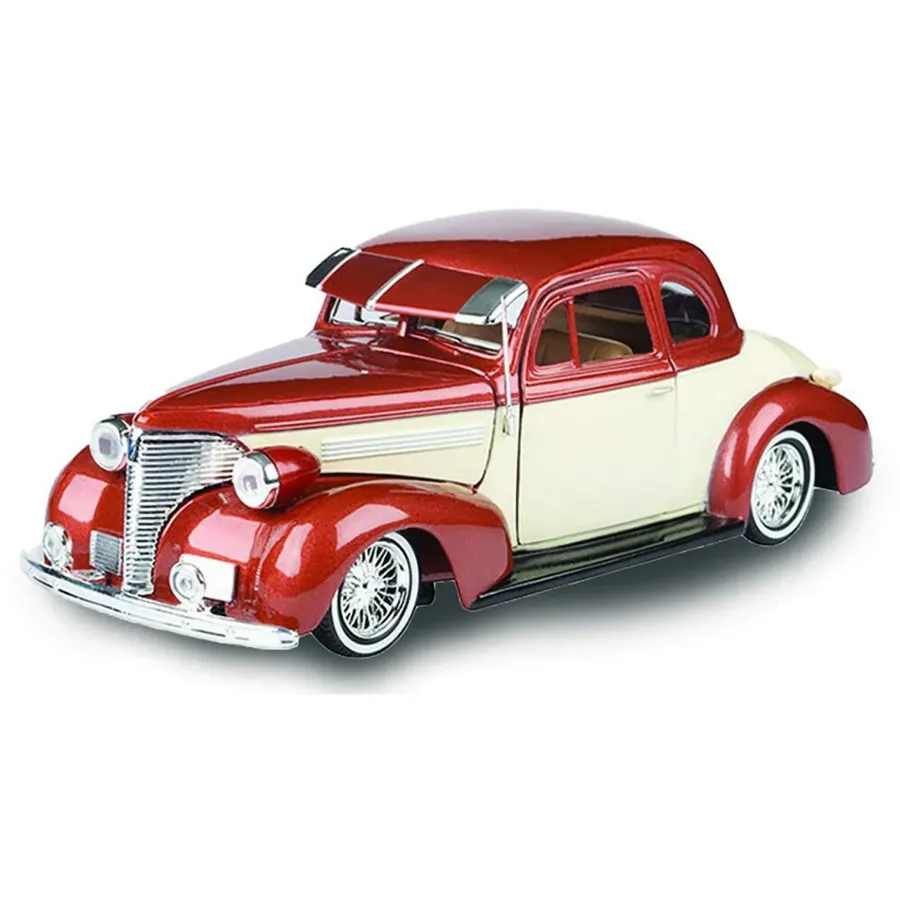 1939 Chevy Coupe - Get Low Copper 1:24 Scale Diecast