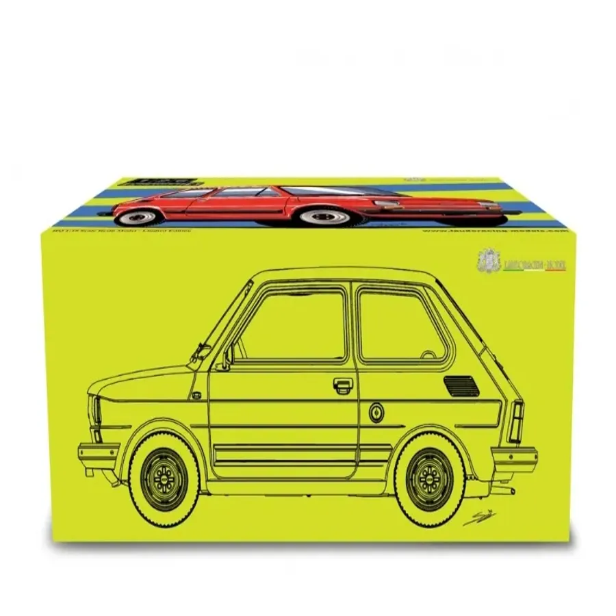 Laudoracing 1:18 Fiat 126 Personal 4 1976 Red