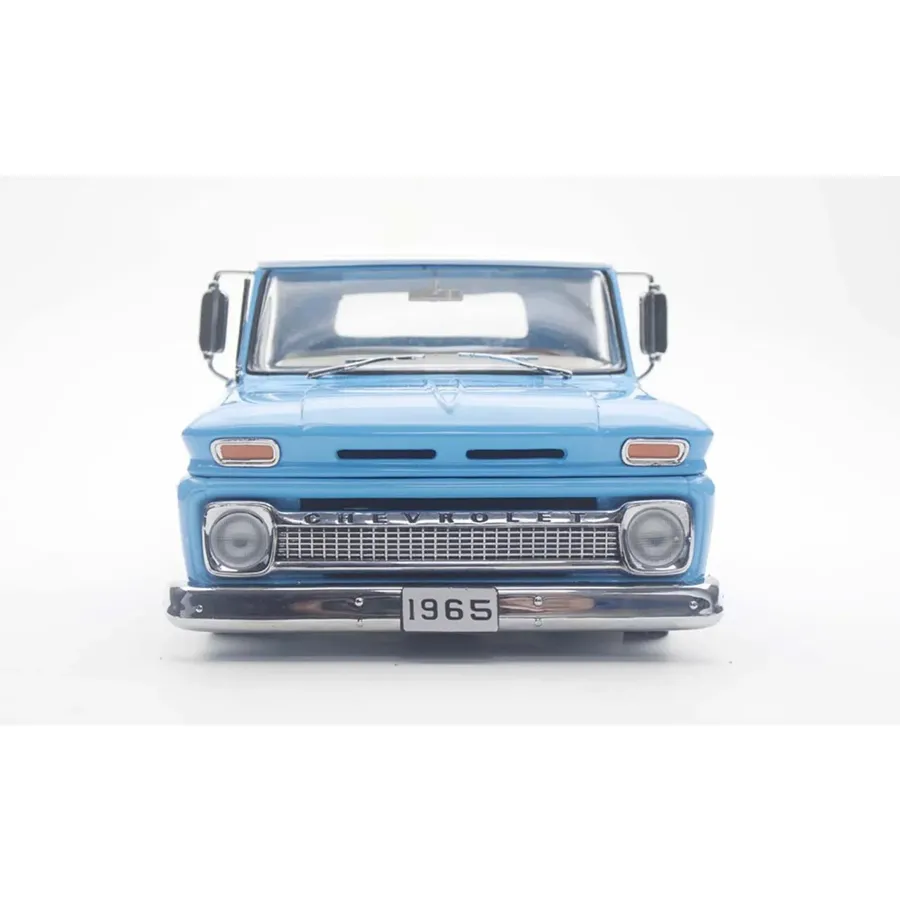 1965 Chevy C-10 Styleside Custom Pickup - Blue 1:18 Scale Diecast