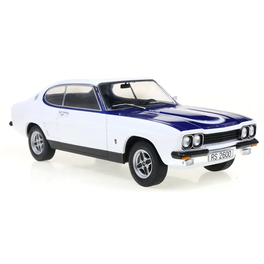 MCG Ford Capri Mk.1 RS 2600 1973 - White/Blue 1:18